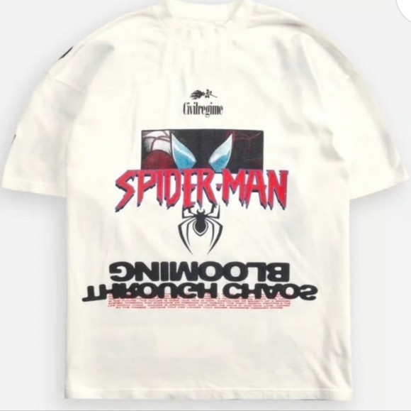 Civil Regime x Miles Morales Swinging Through Chaos Classic Oversized Tee - Picture 2 of 5